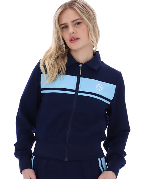 Women's Miss Masters Track Top Navy/Baltic Sea