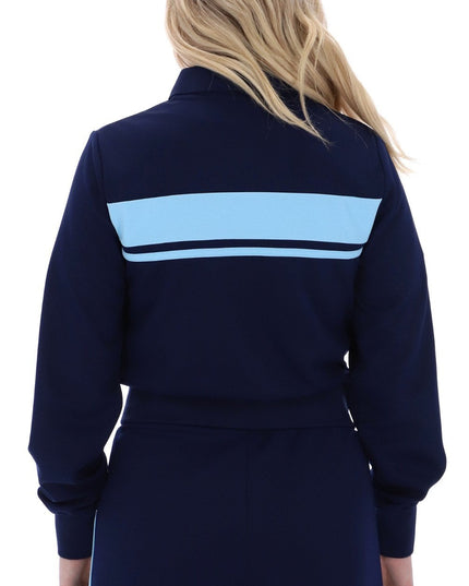 Women's Miss Masters Track Top Navy/Baltic Sea