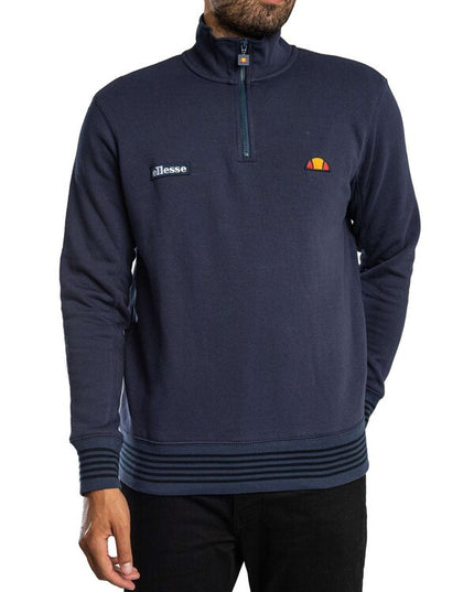 Ellesse Verazo 1/4 Zip Top in Navy - 456
