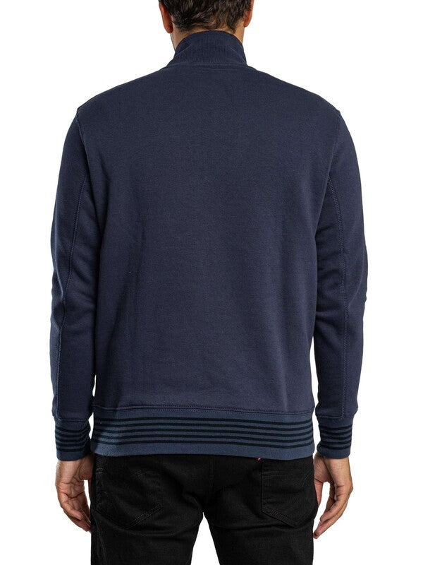 Ellesse Verazo 1/4 Zip Top in Navy
