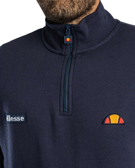 Ellesse Verazo 1/4 Zip Top in Navy
