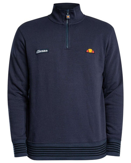 Ellesse Verazo 1/4 Zip Top in Navy