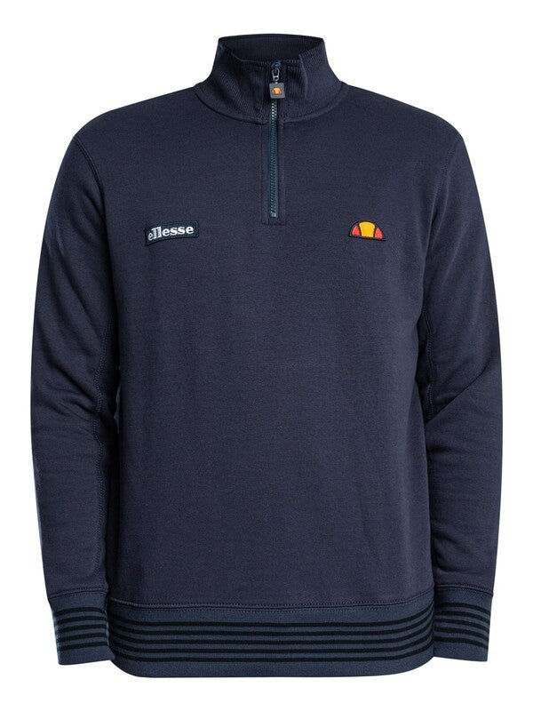 Ellesse Verazo 1/4 Zip Top in Navy
