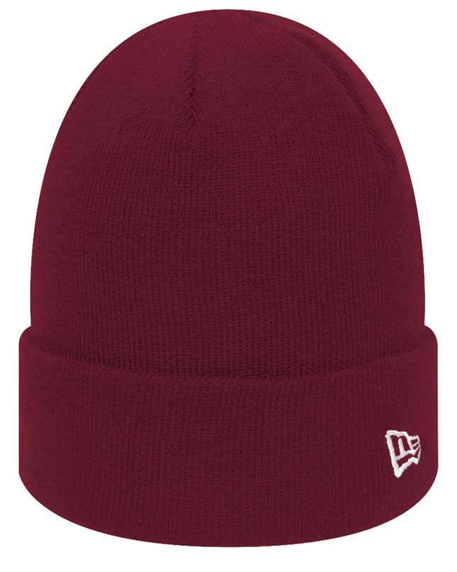 New Era Beanie Hat Burgundy