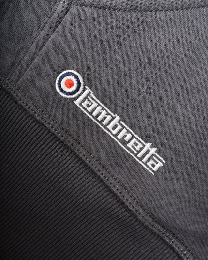 Lambretta Target Hoodie Iron Grey