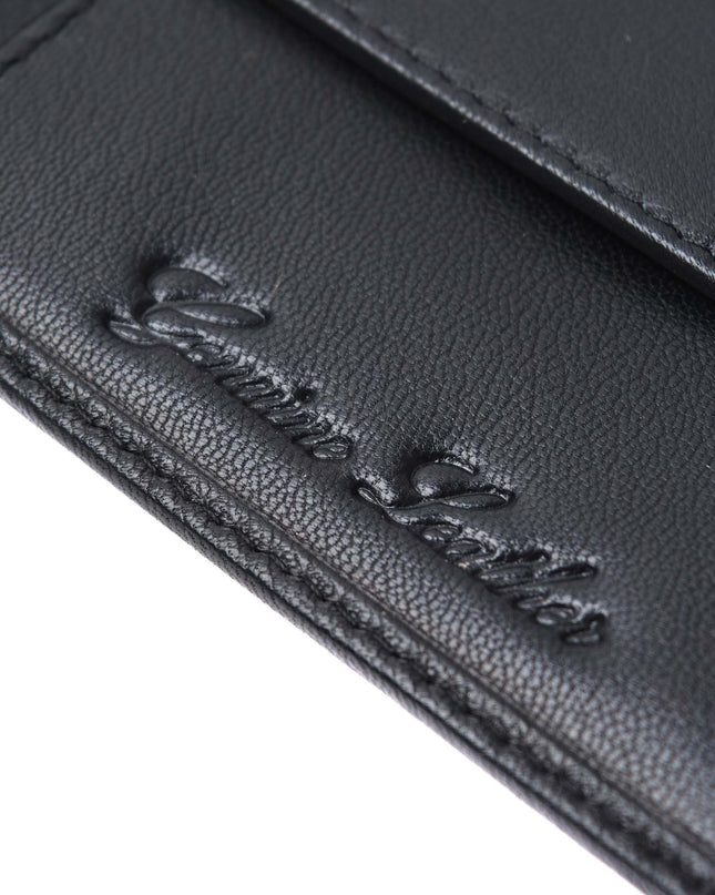 Lambretta Leather Wallet Black - 1274