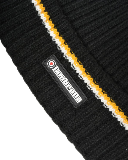 Lambretta Twin Tipped Beanie Black