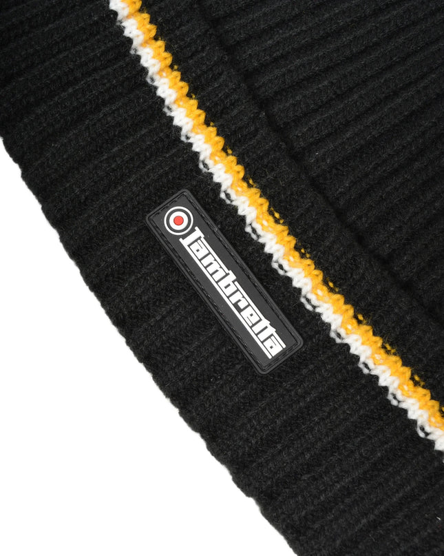 Lambretta Twin Tipped Beanie Black