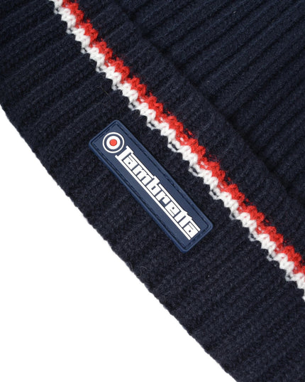 Lambretta Twin Tipped Beanie Navy