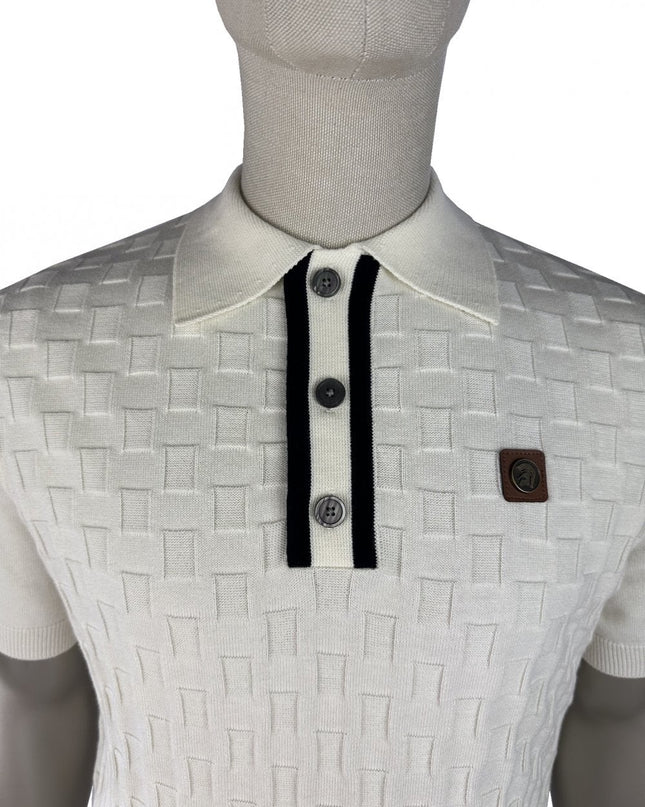 TROJAN Self-Check Fine Gauge Polo TR/9112 Cream