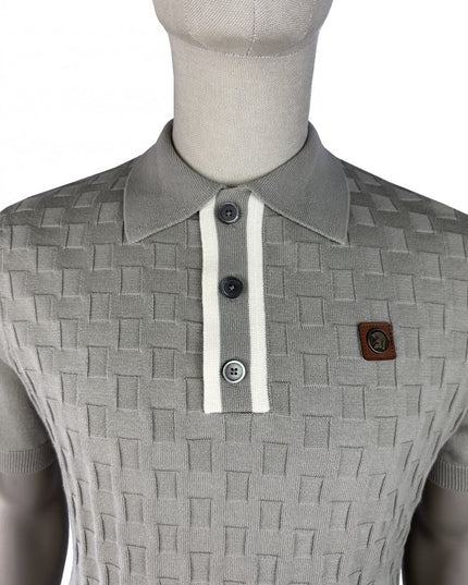 TROJAN Self-Check Fine Gauge Polo TR/9112 Grey