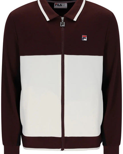 FILA Arlen Colour Block Track Top Fudge/Gardenia/Black