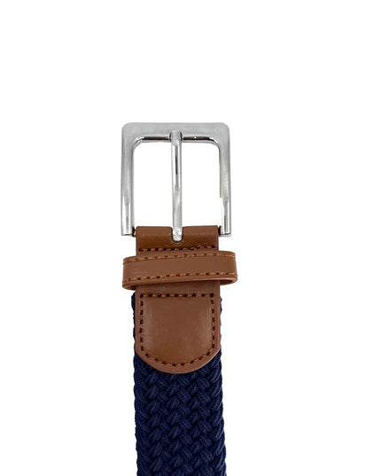 Heritage Braid Belt Navy