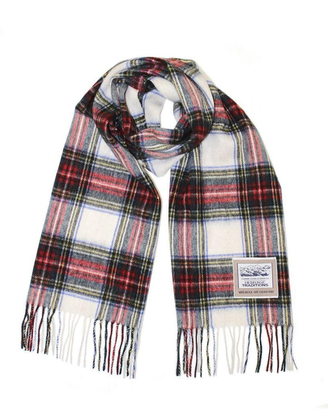 Heritage Pure Wool Stewart Tartan Scarf