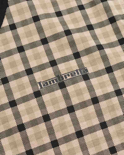 Lambretta Check Polo Stone
