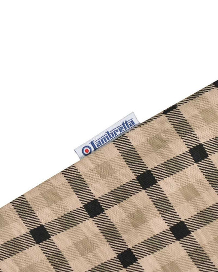 Lambretta Check Polo Stone