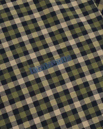 Lambretta Check Polo Navy