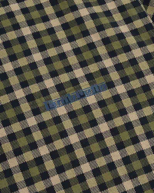 Lambretta Check Polo Navy