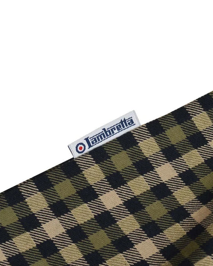 Lambretta Check Polo Navy