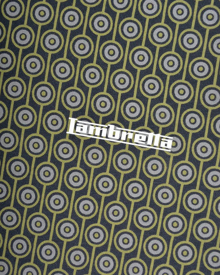 Lambretta GEO Roundel Polo Navy/Sage Grey