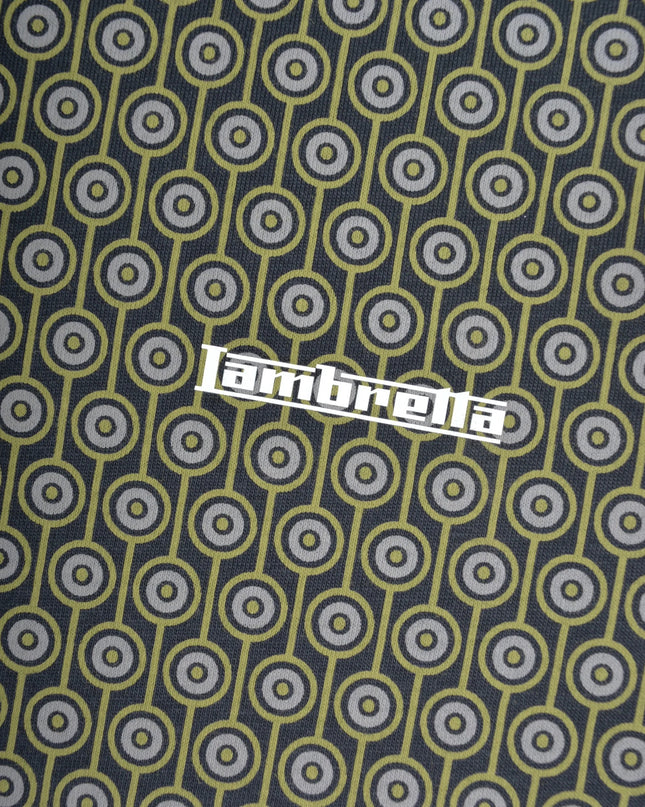 Lambretta GEO Roundel Polo Navy/Sage Grey