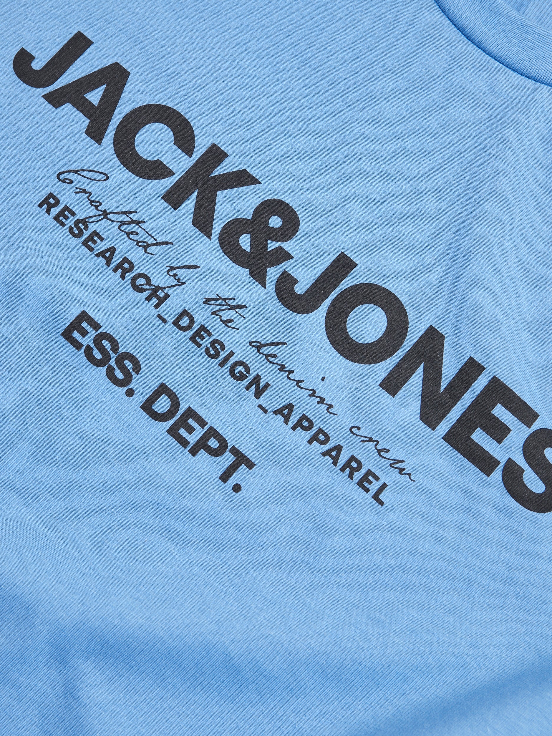 Jack & Jones Gale Tee Pacific Coast Blue - Raw Menswear