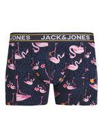 Charger l&#39;image dans la galerie, Jack &amp; Jones Boxer Shorts Pink Flamingo 3-Pack - Raw Menswear
