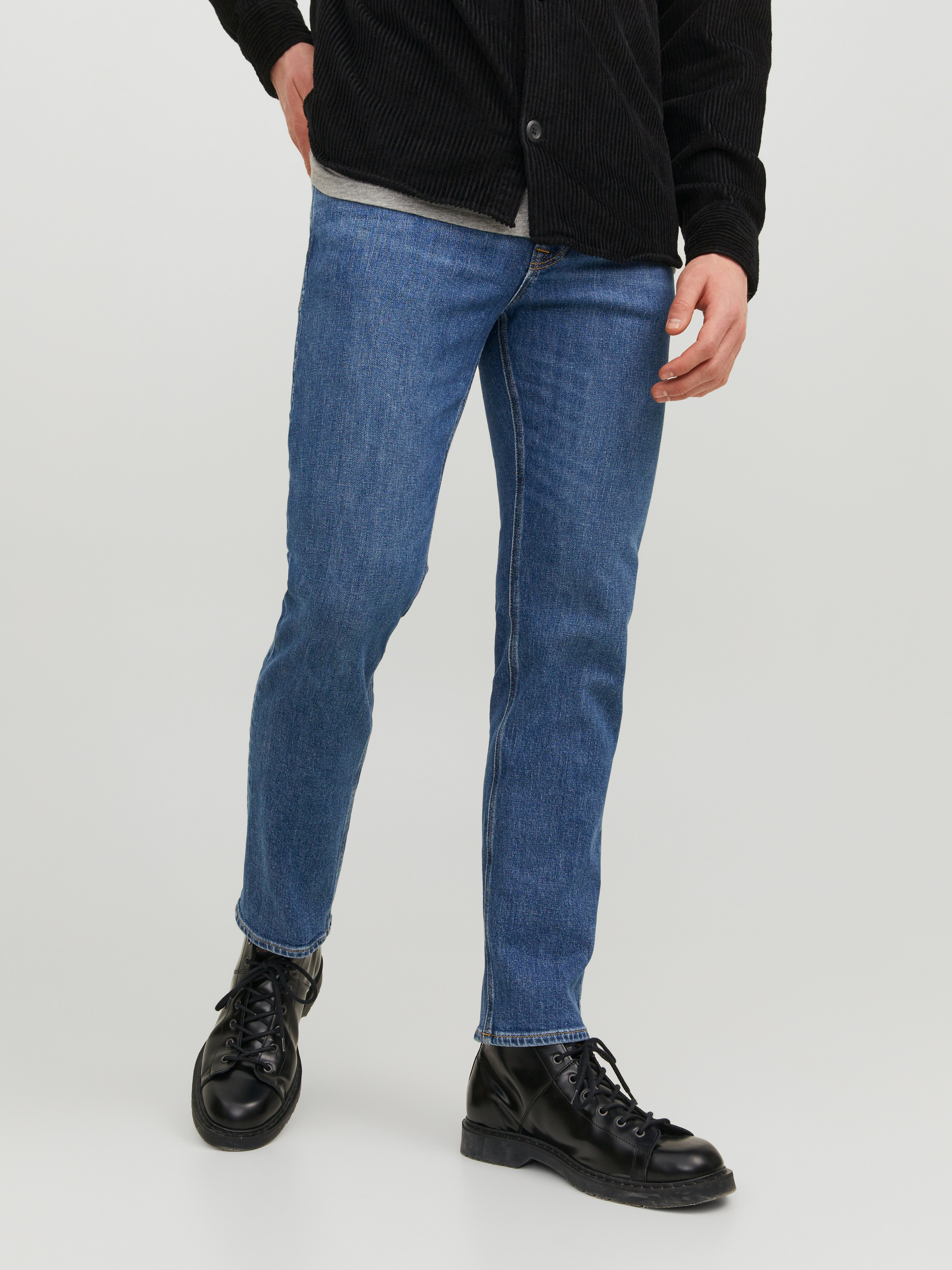 Jack & Jones Clark Original AM 379 Regular Fit Jeans Blue - Raw Menswear