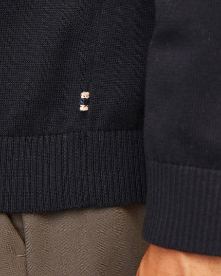 Jack & Jones Basic Knit Roll Neck Black - 592