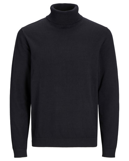 Jack & Jones Basic Knit Roll Neck Black - 592