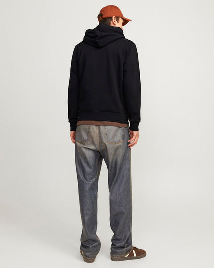 Jack & Jones Corp Logo Hoodie Black