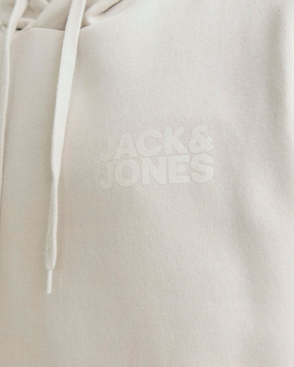 Jack & Jones Corp Logo Hoodie Moonbeam