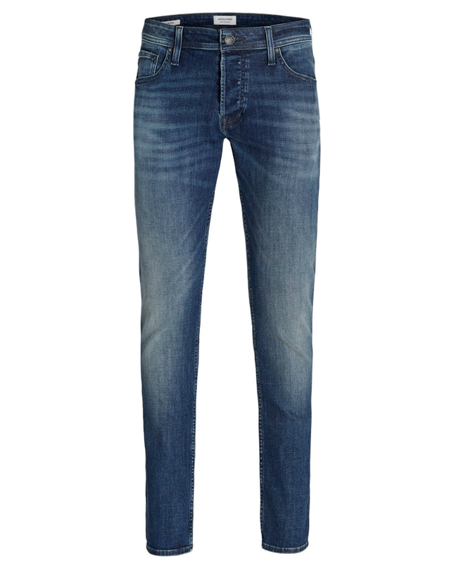 Jack & Jones Glenn CB 820 Blue Slim Fit Stone Washed Denim Jeans - 703