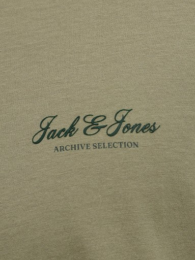 Jack & Jones Archive Graphic Tee in Green