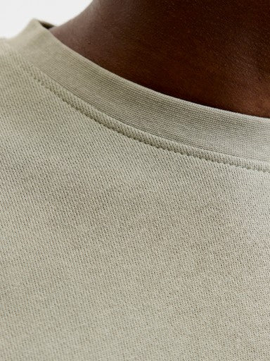 Jack & Jones Archive Graphic Sweater in Vetiver