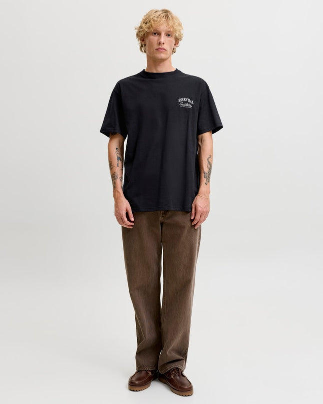 Jack & Jones Organic Relaxed Studio Tee Black - 018