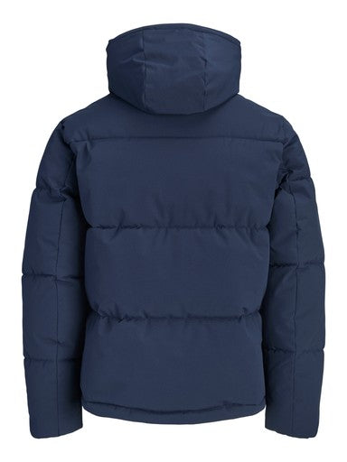 Jack & Jones Galaxy Puffer Jacket in Navy