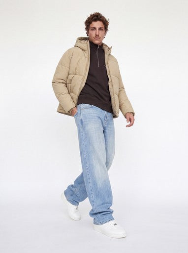 Jack & Jones Galaxy Puffer Jacket in Kelp - 647
