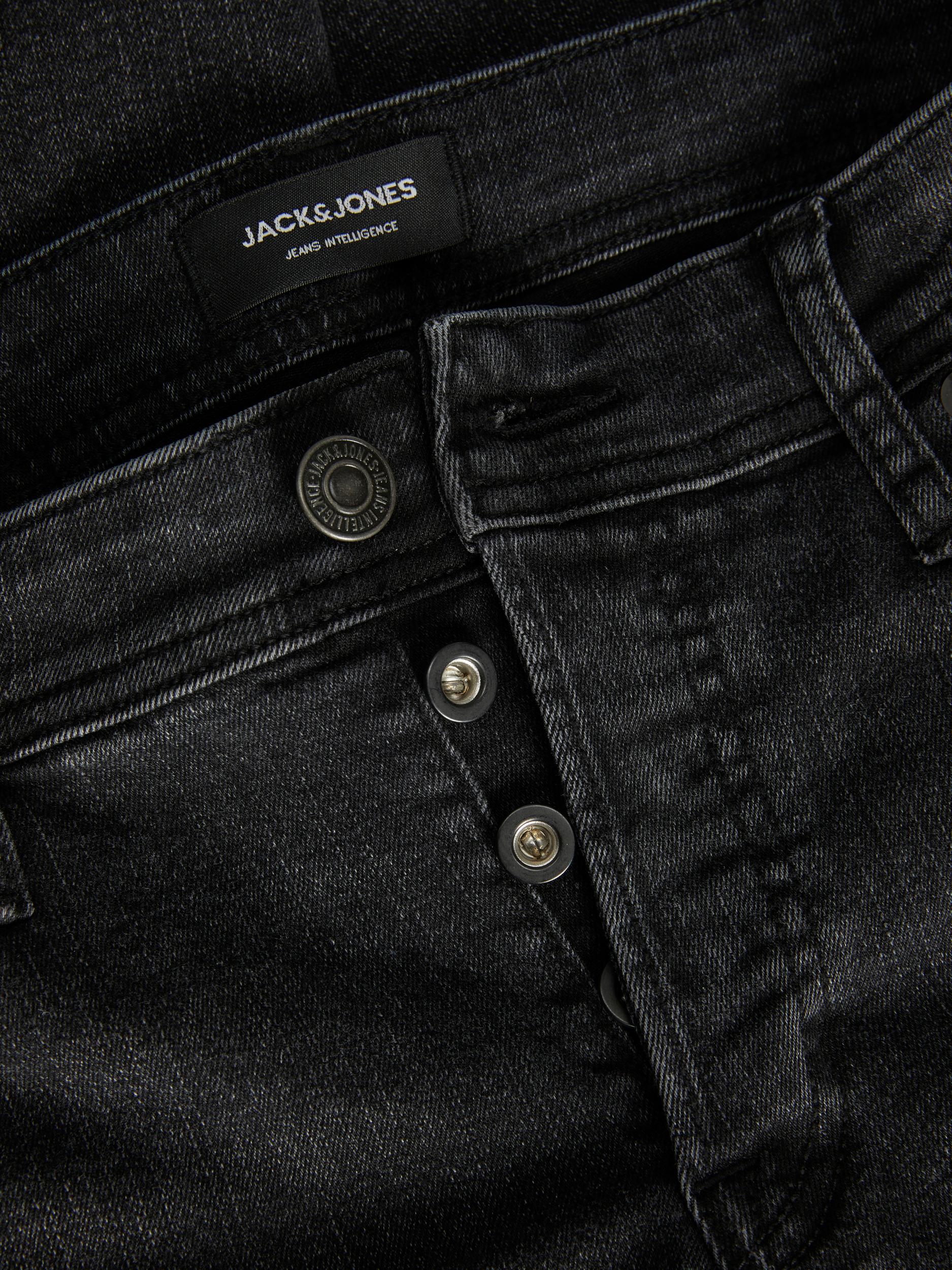 Jack & Jones Glenn Original MF 772 Slim Fit Jeans Black - Raw Menswear