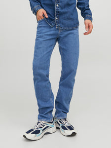 Jack & Jones Mike Original AM 385 Comfort Fit Jeans Blue Denim - Raw Menswear