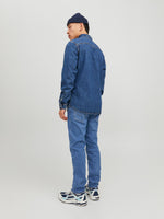 Carica l&#39;immagine nel visualizzatore di Gallery, Jack &amp; Jones Mike Original AM 385 Comfort Fit Jeans Blue Denim - Raw Menswear
