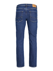 Jack & Jones Mike Original AM 386 Comfort Fit Jeans Blue Denim - Raw Menswear