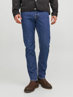 Lade das Bild in den Galerie-Viewer, Jack &amp; Jones Mike Original AM 386 Comfort Fit Jeans Blue Denim - Raw Menswear
