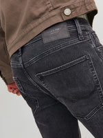 Carica l&#39;immagine nel visualizzatore di Gallery, Jack &amp; Jones Mike Original AM 389 Comfort Fit Jeans Black Denim - Raw 

