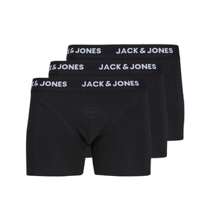 Jack & Jones Anthony Boxer Shorts 3-Pack Black - Raw Menswear