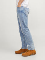 Charger l&#39;image dans la galerie, Jack &amp; Jones Chris Original Relaxed Fit Jeans Blue - Raw Menswear
