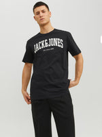Load image into Gallery viewer, Jack &amp; Jones Josh Crew Neck Tee Black - Raw Menswear

