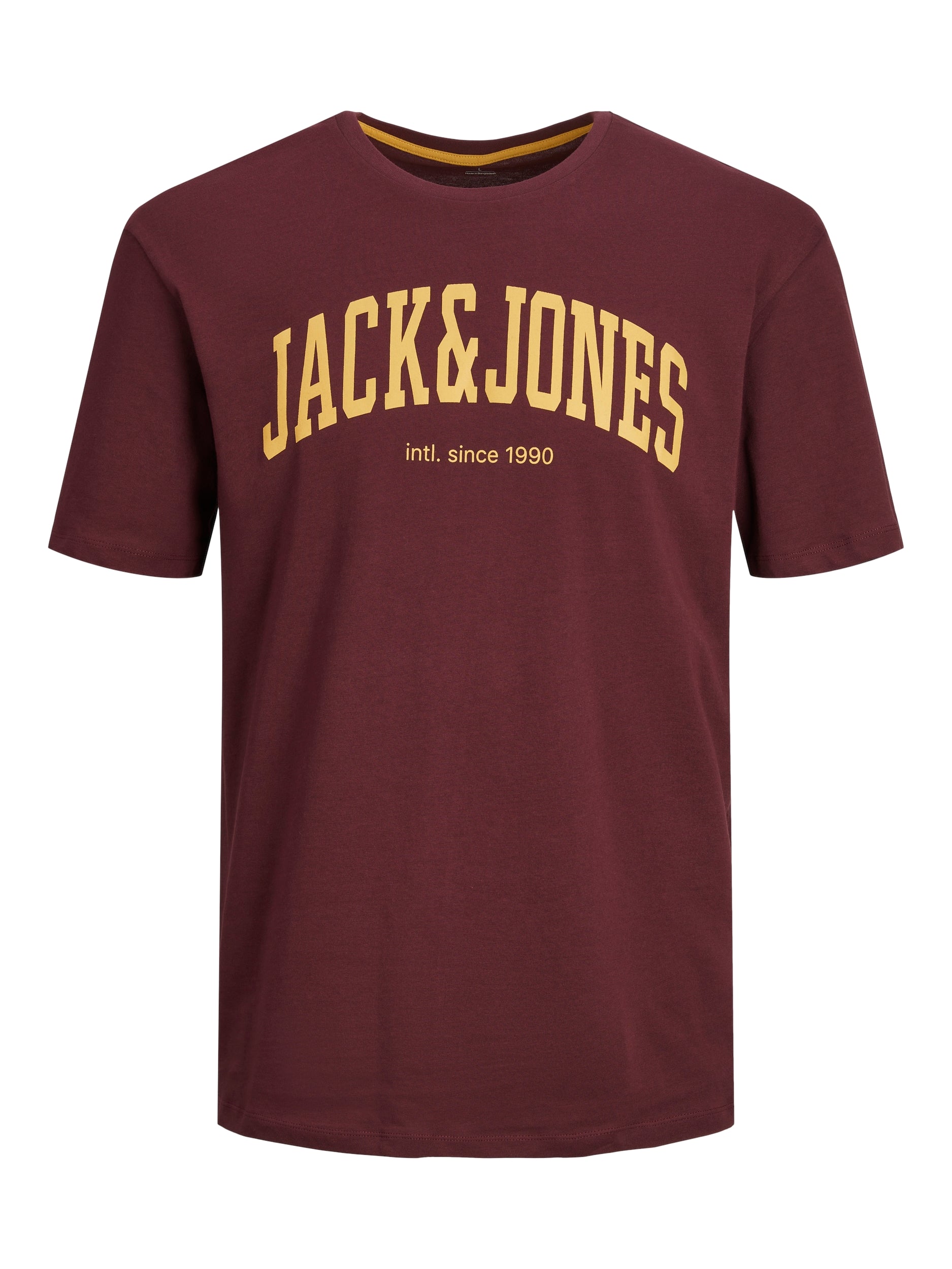 Jack & Jones Josh Crew Neck Tee Port - Raw Menswear