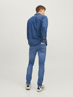 Carica l&#39;immagine nel visualizzatore di Gallery, Jack &amp; Jones Glenn Original Slim Fit Jeans 223 Blue Denim - Raw Menswear
