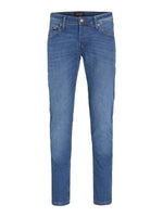 Lade das Bild in den Galerie-Viewer, Jack &amp; Jones Glenn Original Slim Fit Jeans 223 Blue Denim - Raw Menswear
